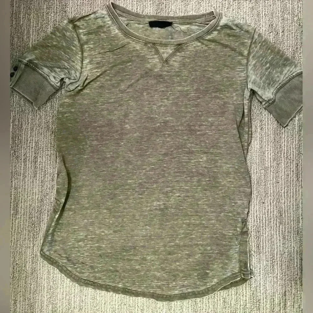 Acid wash green tee Small - Picture 1 of 2